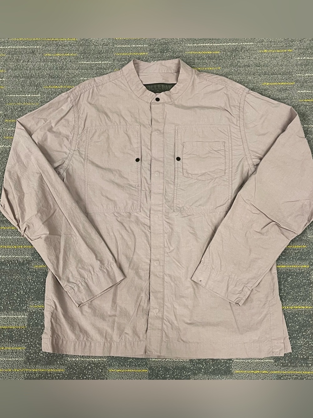 Vollebak Off Grid Shirt Men’s Size XXL Long Sleeve Snap Outdoor Utility Gorpcore